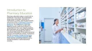 Pharmacy Courses Demystified - Subjects, Syllabus, and Scope