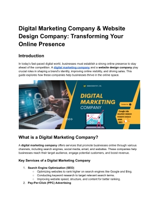 digital marketing company