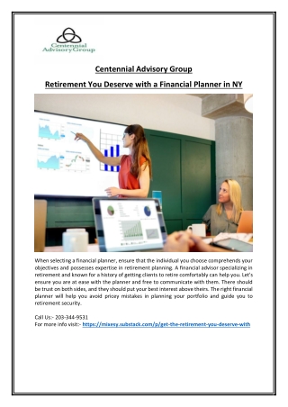 Financial Planner in NY – Expert Wealth Management