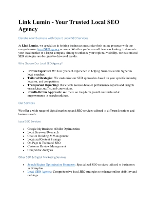 Local SEO Service | Local SEO Company | Local SEO Near Me