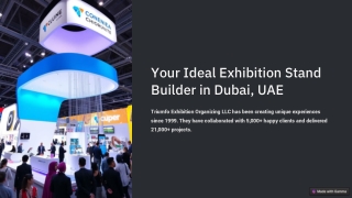 Your Ideal Exhibition Stand Builder in Dubai, UAE