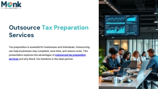 Streamline Your Finances with Outsourced Tax Preparation