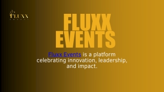 Fluxx Events