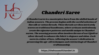 Chanderi Saree