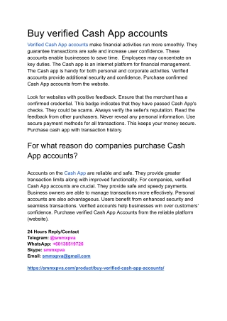 Buy verified Cash App accounts