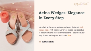 Aeina Wedges: Elevate Your Style with Every Step