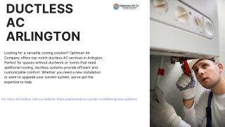 Breathe Easy, Arlington: Optimum Air, Your Total Climate Command Center