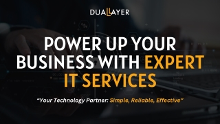 Power Up Your Business with Expert IT Services - Dual Layer