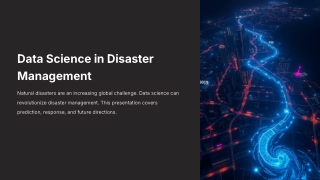 Data Science in Disaster Management