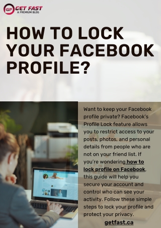 How to Lock Profile on Facebook?