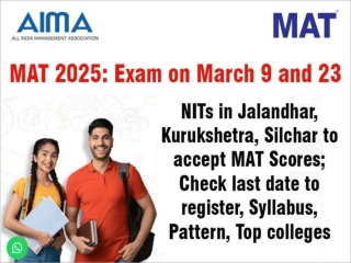 MAT 2025: Exam Dates (February), Registration, Syllabus, Pattern