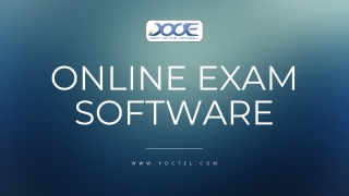 Empowering Education, One Exam at a Time