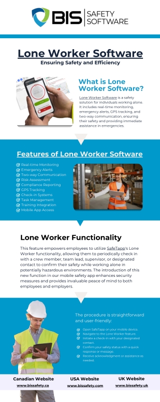 Enhance Safety with the Lone Worker Protection App
