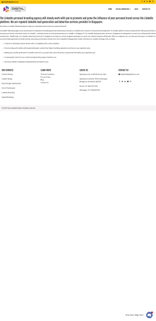 LinkedIn Profile Optimization Services in Singapore