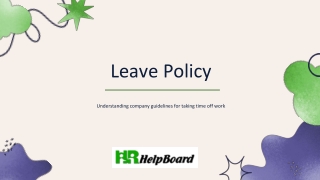 Company Leave Policy