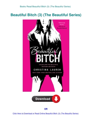 Books Read Beautiful Bitch (3) (The Beautiful Series)