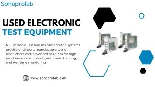 Used Electronic Test Equipment