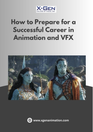 How to Prepare for a Successful Career in Animation and VFX