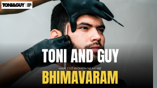 _Best Hair Cut Women Near Me  TONI&GUY Bhimavaram