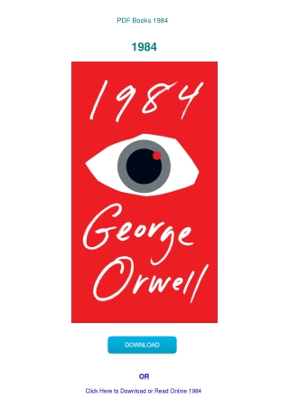 PDF Books 1984