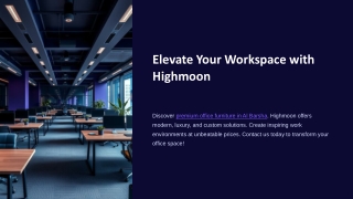 Office Furniture in Al Barsha