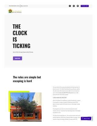 Escape Rooms in west palm beach For Groups