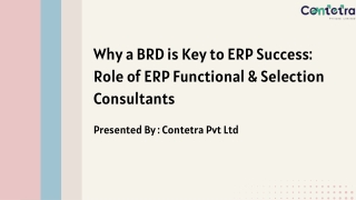 The Role of a Business Requirements Document (BRD) in ERP Success