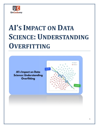 AI’S IMPACT ON DATA SCIENCE UNDERSTANDING OVERFITTING