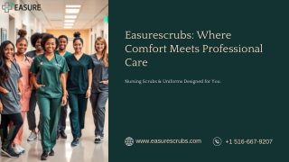 Easurescrubs Where Comfort Meets Professional Care