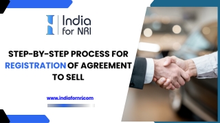 Step-by-Step Process for Registration of Agreement to Sell