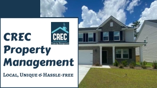 Property Management for Rentals in Summerville – CREC Property Management
