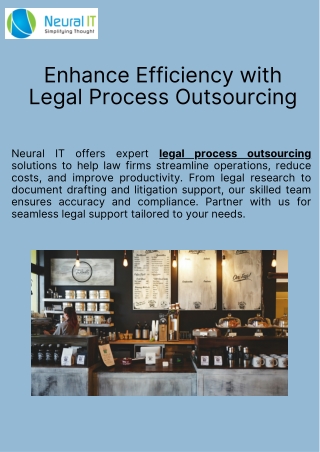 Enhance Efficiency with Legal Process Outsourcing