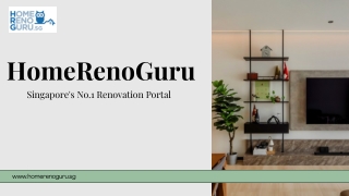 Transform Your Space with HomeRenoGuru – Your Trusted Interior Design Partner