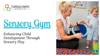 Sensory Gym: Expert Therapy Services for Skill Development Long Island