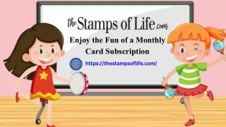 Enjoy the Fun of a Monthly Card Subscription