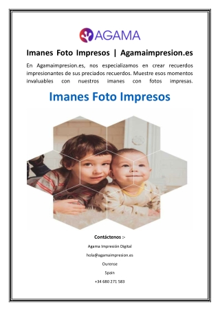 Imanes Foto Impresos  Agamaimpresion.es