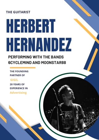 Herbert Hernandez - Performing With The Bands 6cyclemind And Moonstar88