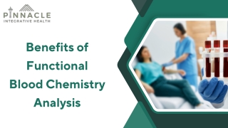 The Benefits of Functional Blood Chemistry Analysis