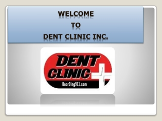 Fix A Dent Milwaukee | Dent Clinic Inc