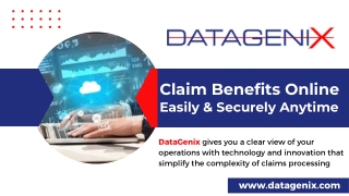 Claim Benefits Online Easily & Securely Anytime