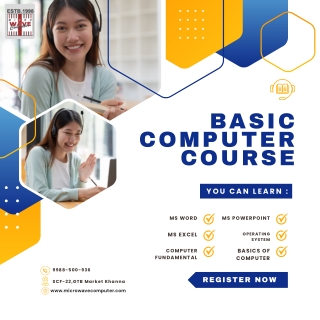 BASIC COMPUTER COURSE