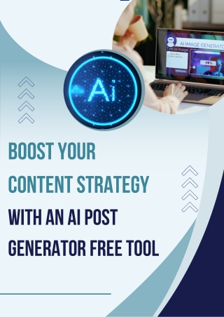 Boost Your Content Strategy with an AI Post Generator Free Tool