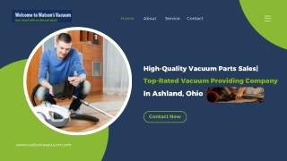 High-Quality Vacuum Parts Sales| Top-Rated Vacuum Providing Company in Ashland