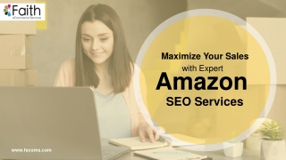 Expert Amazon SEO Services for Higher Rankings & Increased Sales
