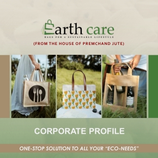Earth Care Bags - Sustainable And Reusable Shopping Bags Manufacturer