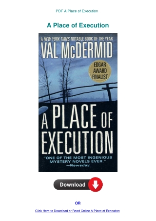 PDF A Place of Execution