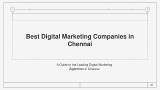 Best digital marketing companies in chennai