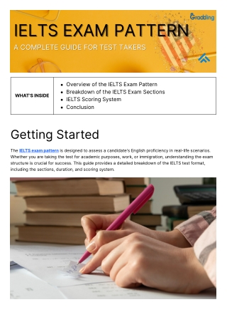 IELTS Exam Pattern