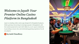Welcome-to-Jaya9-Your-Premier-Online-Casino-Platform-in-Bangladesh