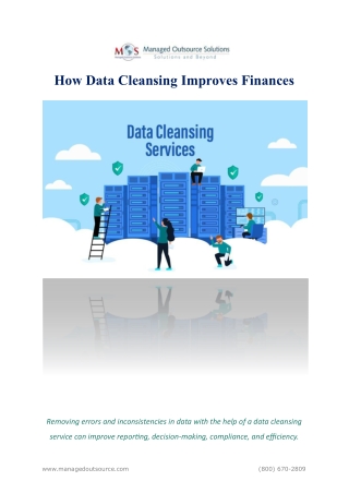 How Data Cleansing Improves Finances
